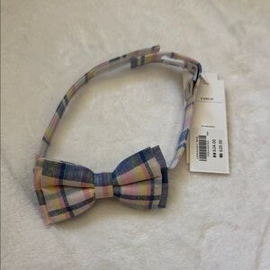 Janie and Jack Multicolor Plaid Bow Headband